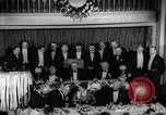 Image Parti Démocratique victoire le dîner Washington DC USA, 1937, de la seconde 56 séquences d'archives historiques vidéo 65675050247