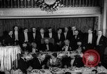 Image Parti Démocratique victoire le dîner Washington DC USA, 1937, de la seconde 61 séquences d'archives historiques vidéo 65675050247