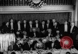 Image Parti Démocratique victoire le dîner Washington DC USA, 1937, de la seconde 62 séquences d'archives historiques vidéo 65675050247