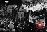 Image of banners supporting Franklin Roosevelt Philadelphia Pennsylvania USA, 1936, second 4 stock footage video 65675050258