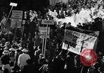 Image of banners supporting Franklin Roosevelt Philadelphia Pennsylvania USA, 1936, second 5 stock footage video 65675050258