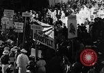 Image of banners supporting Franklin Roosevelt Philadelphia Pennsylvania USA, 1936, second 10 stock footage video 65675050258