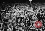 Image of banners supporting Franklin Roosevelt Philadelphia Pennsylvania USA, 1936, second 17 stock footage video 65675050258