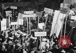 Image of banners supporting Franklin Roosevelt Philadelphia Pennsylvania USA, 1936, second 27 stock footage video 65675050258