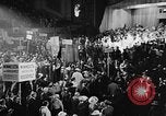 Image of banners supporting Franklin Roosevelt Philadelphia Pennsylvania USA, 1936, second 33 stock footage video 65675050258