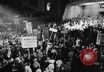 Image of banners supporting Franklin Roosevelt Philadelphia Pennsylvania USA, 1936, second 40 stock footage video 65675050258