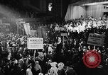 Image of banners supporting Franklin Roosevelt Philadelphia Pennsylvania USA, 1936, second 45 stock footage video 65675050258