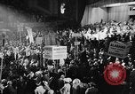 Image of banners supporting Franklin Roosevelt Philadelphia Pennsylvania USA, 1936, second 49 stock footage video 65675050258