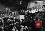 Image of banners supporting Franklin Roosevelt Philadelphia Pennsylvania USA, 1936, second 51 stock footage video 65675050258