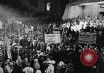 Image of banners supporting Franklin Roosevelt Philadelphia Pennsylvania USA, 1936, second 56 stock footage video 65675050258