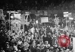 Image of banners supporting Franklin Roosevelt Philadelphia Pennsylvania USA, 1936, second 38 stock footage video 65675050259