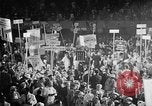 Image of banners supporting Franklin Roosevelt Philadelphia Pennsylvania USA, 1936, second 42 stock footage video 65675050259