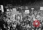 Image of banners supporting Franklin Roosevelt Philadelphia Pennsylvania USA, 1936, second 48 stock footage video 65675050259