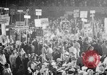Image of banners supporting Franklin Roosevelt Philadelphia Pennsylvania USA, 1936, second 51 stock footage video 65675050259