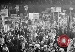 Image of banners supporting Franklin Roosevelt Philadelphia Pennsylvania USA, 1936, second 57 stock footage video 65675050259