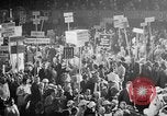 Image of banners supporting Franklin Roosevelt Philadelphia Pennsylvania USA, 1936, second 60 stock footage video 65675050259