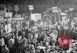 Image of banners supporting Franklin Roosevelt Philadelphia Pennsylvania USA, 1936, second 61 stock footage video 65675050259