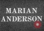 Standbild Marian Anderson New York City USA, 1935, aus Sekunde 7 historischem Filmmaterial Videoclip 65675050270