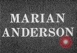 Standbild Marian Anderson New York City USA, 1935, aus Sekunde 10 historischem Filmmaterial Videoclip 65675050270