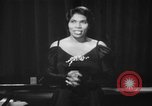 Immagine di Marian Anderson United States USA, 1951, secondo 54 filmato di repertorio 65675050271