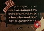 Standbild relocation Centers United States USA, 1942, aus Sekunde 1 historischem Filmmaterial Videoclip 65675050274