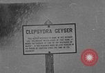 Standbild Clepsydra Geyser Wyoming United States USA, 1936, aus Sekunde 1 historischem Filmmaterial Videoclip 65675050281