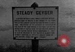 Standbild Steady Geysir Wyoming United States USA, 1936, aus Sekunde 4 historischem Filmmaterial Videoclip 65675050282