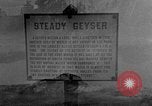 Standbild Steady Geysir Wyoming United States USA, 1936, aus Sekunde 5 historischem Filmmaterial Videoclip 65675050282