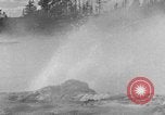 Standbild Steady Geysir Wyoming United States USA, 1936, aus Sekunde 7 historischem Filmmaterial Videoclip 65675050282