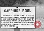 Standbild Sapphire Pool Wyoming United States USA, 1936, aus Sekunde 1 historischem Filmmaterial Videoclip 65675050284