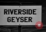 Standbild Riverside Geyser Wyoming United States USA, 1936, aus Sekunde 3 historischem Filmmaterial Videoclip 65675050286