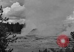 Standbild Giant Geysir Wyoming United States USA, 1936, aus Sekunde 9 historischem Filmmaterial Videoclip 65675050288