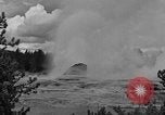 Standbild Giant Geysir Wyoming United States USA, 1936, aus Sekunde 11 historischem Filmmaterial Videoclip 65675050288