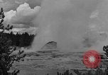 Standbild Giant Geysir Wyoming United States USA, 1936, aus Sekunde 12 historischem Filmmaterial Videoclip 65675050288
