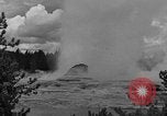 Standbild Giant Geysir Wyoming United States USA, 1936, aus Sekunde 13 historischem Filmmaterial Videoclip 65675050288