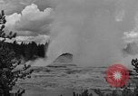Standbild Giant Geysir Wyoming United States USA, 1936, aus Sekunde 14 historischem Filmmaterial Videoclip 65675050288