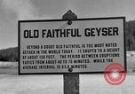 Standbild Old Faithful Geysir Wyoming United States USA, 1936, aus Sekunde 8 historischem Filmmaterial Videoclip 65675050289