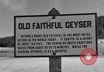 Standbild Old Faithful Geysir Wyoming United States USA, 1936, aus Sekunde 10 historischem Filmmaterial Videoclip 65675050289