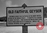 Standbild Old Faithful Geysir Wyoming United States USA, 1936, aus Sekunde 12 historischem Filmmaterial Videoclip 65675050289