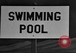 Standbild Swimmingpool Wyoming United States USA, 1936, aus Sekunde 1 historischem Filmmaterial Videoclip 65675050290