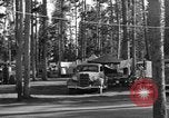 Image of tourists and wildlife Wyoming United States USA, 1936, second 19 stock footage video 65675050294