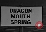 Image of Dragon Mouth Spring Wyoming United States USA, 1936, second 3 stock footage video 65675050296