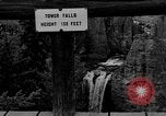 Image of Tower Falls Wyoming United States USA, 1936, second 1 stock footage video 65675050300