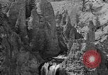 Image of Tower Falls Wyoming United States USA, 1936, second 20 stock footage video 65675050300