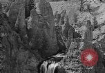 Image of Tower Falls Wyoming United States USA, 1936, second 22 stock footage video 65675050300