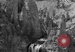 Image of Tower Falls Wyoming United States USA, 1936, second 23 stock footage video 65675050300