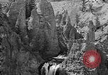 Image of Tower Falls Wyoming United States USA, 1936, second 24 stock footage video 65675050300