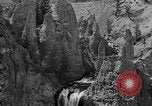 Image of Tower Falls Wyoming United States USA, 1936, second 26 stock footage video 65675050300