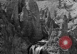 Image of Tower Falls Wyoming United States USA, 1936, second 27 stock footage video 65675050300