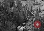 Image of Tower Falls Wyoming United States USA, 1936, second 30 stock footage video 65675050300
